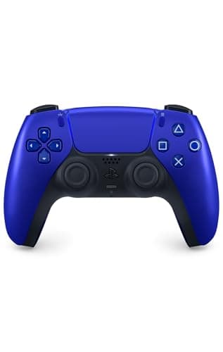 Playstation Sony, Manette 5 officielle DualSense, Sans fil, Batterie rechargeable, Bluetooth, Compatible avec PS5 et PC, Couleur : Cobalt Blue - Image 2