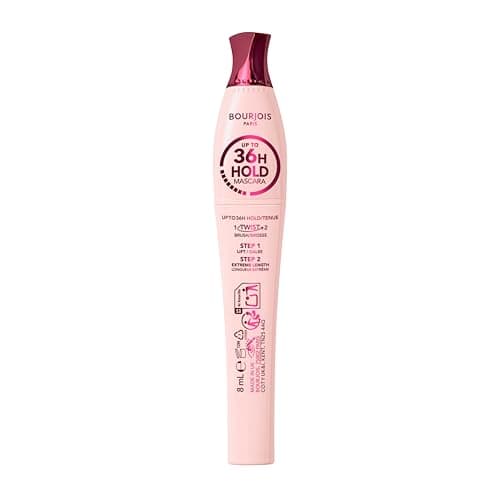 Bourjois Twist, Lift & Freeze Mascara, Noir, Tenue 36 h, Effet lift extrême et longueur, Brosse 2-en-1 Twist-Up, Formule qui ne coule pas, 8 ml - Image 5