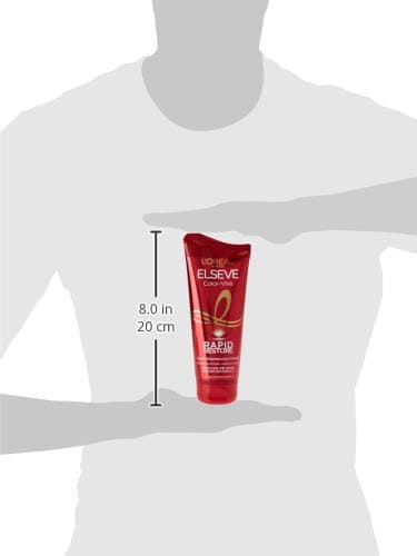 L'ORÉAL PARIS - Rapid Restore Intensive Conditioner - Coloured or Highlighted Hair - Care Effectiveness - Long-Lasting Colour Protection - Elseve Color-Vive - 180 ml - Image 7