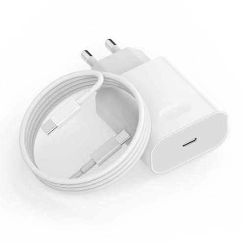 iPhone Fast Charger, 20W USB C Power Adapter Plug, Apple MFi Certified Charger Block Compatible with iPhone 17/16/16 Plus/16 Pro/16 Pro Max/15/iPad Air/AirPods, with 2M Type-C to C Cable - Image 2