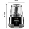Moulinex 1,2,3 DP8108 1000W Electric Chopper, 2 Powerlife Blades, Capacity up to 350g/550ml, Airtight Lid, Overheat Protection System, Compact, Black - Image 5