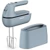 Kenwood QuickMix Go HMP40.000GY Portable Electric Mixer with Built-in Bag, SureEject Release Button, Stainless Steel Whisk and Dough Hook, Measuring Spoon, 350W, Blue - Image 2