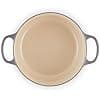 LE CREUSET Signature 0024147267492 Casserole Dish Round Cast Iron Flint 26 cm - Image 4