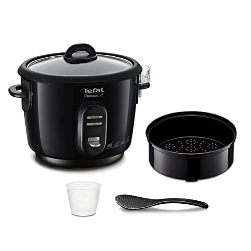 Tefal Classic 2 Automatic Rice Cooker, 3 L Capacity, 900 g Rice, Steamer, Non-Stick Bowl, Keep Warm, Unattended Cooking RK102811 - Image 2