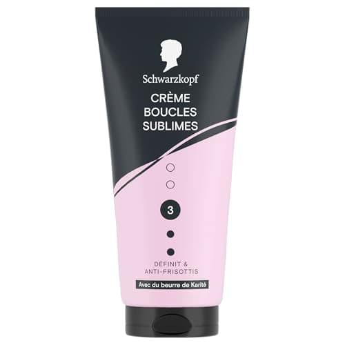 SCHWARZKOPF, Crème Boucles Sublimes, Definit les boucles, Anti-Frisottis, Formule avec du beurre de Karité, Végane et sans silicone, Fixation normale, Tenue longue durée, 150ml - Image 2