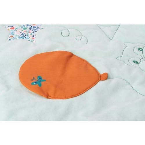 Lilliputiens Play Mat - Sleeping Bag - 2 in 1 Baby Joe the Dragon Mat - Sensory Play Mat and Cozy Sleeping Bag - Interactive Activities, Glow in the Dark Stars - 83463 - Image 7