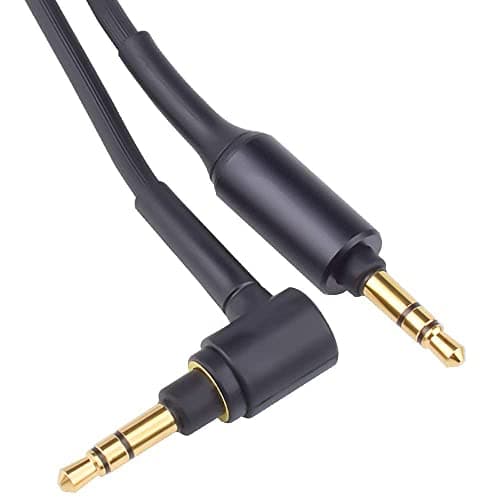 Replacement Audio Aux Cable WH-1000X Wireless Headphones Compatible with Sony MDR-XB950BT MDR-1000X WH-1000XM2 WH-1000xm3 WH-CH700N MDR-100ABN MDR-1A MDR-1ADAC MDR-XB950N1 Black - Image 3