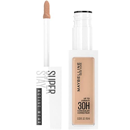 Maybelline New York Concealer Long-Lasting Up to 30H All Skin Types Superstay Active Wear Shade Medium (25) 10 ml - Image 3