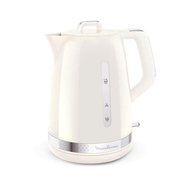 Moulinex Electric Kettle, 1.7 L, Vintage Ivory Design, 360° Swivel Base, 2400 W Fast Boil, Automatic Shut-off, Water Level Indicators, Anti-Limescale Filter, Sun BY320A10 - Image 6