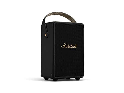Marshall Tufton Haut-parleur de fête Bluetooth portable d'extérieur, résistant à l'eau IPX2 - Noir et laiton - Image 2