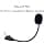 Replacement Microphone Compatible with Kingston HyperX Cloud Alpha Cloud Alpha S, Replacement Microphone for Gaming Headset Headphones, 3.5mm Jack, Black - Image 4