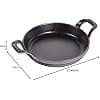 STAUB Stackable Cast Iron Dish, Round, Ø 16 cm, 0.40 L, Graphite Grey - Image 7