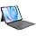 Logitech Combo Touch for iPad Air 13-inch (M2)(2024) Keyboard Case and Digital Stylus Pencil (2024 and later), French AZERTY Keyboard - Grey - Image 3