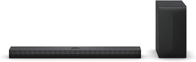 LG S70TY - Barre de Son Intelligente, 400 W, 3.1.1 canaux, Son Surround Dolby Atmos et DTS, Large connectivité, Bluetooth, USB, entrée Optique, Noir
