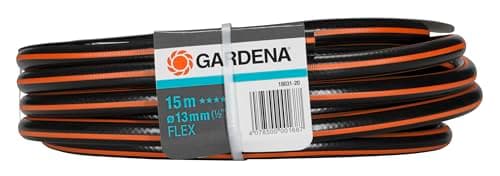 Gardena Comfort FLEX Hose 13 mm (1/2 Inch), 15 m: Flexible and dimensionally flexible garden hose with power handle profile, printed at 25 bar, without system parts (18031-20) - Image 4