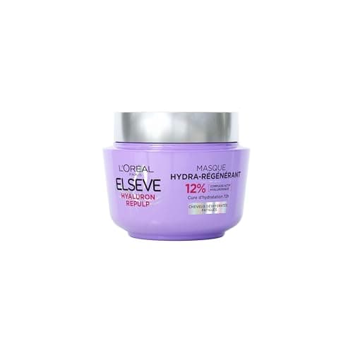 L'Oréal Paris - Hydra-Regenerating Mask for Dehydrated and Tired Hair - 72H Hydration - With Hyaluronic Acid - Elseve Hyaluron Repulp - 310 ml - Image 2
