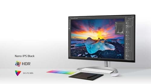 LG Ultrafine™ 32UQ850V-W.AEU 4K 32 inch PC Screen - IPS Panel UHD (3840 x 2160), 5ms GtG 60Hz, Display HDRTM 400, DCI-P3 98%, AMD FreeSync, Tilt, Height Adjustable, Portrait Mode - Image 4