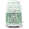 Smeg, DCF02PGEU Filter Coffee Maker, Aroma and Autostart Function, Glass Jug Up to 12 Cups, 2 Levels of Intensity, Keep Warm Mode, 1050 W, Pastel Green - Image 2