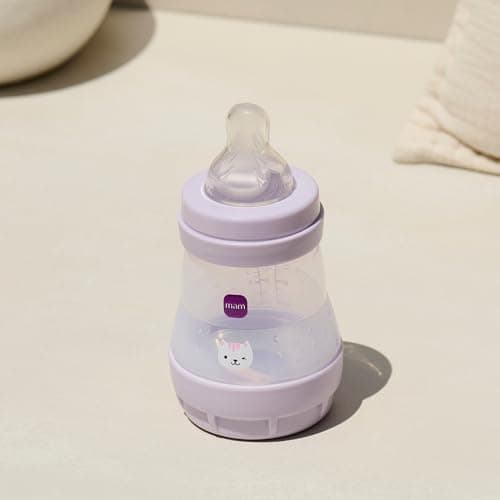 MAM Easy Start/Anti-Colic Bottle 160 ml Lilac - Flow 1 Teat - Image 4