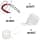 10pièces Lot De Flacons Rechargeables Crochet Pour Gel Bain Lotion Tonique Nettoyant Visage Adapté Aux Déplacements Professionnels Et Sport - Image 7