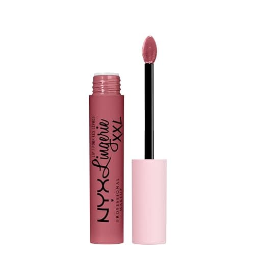 NYX Professional Makeup Matte Liquid Lipstick Lip Lingerie XXL, Long Lasting, Vegan Formula, No Transfer, Shade : Flaunt It (04) - Image 3