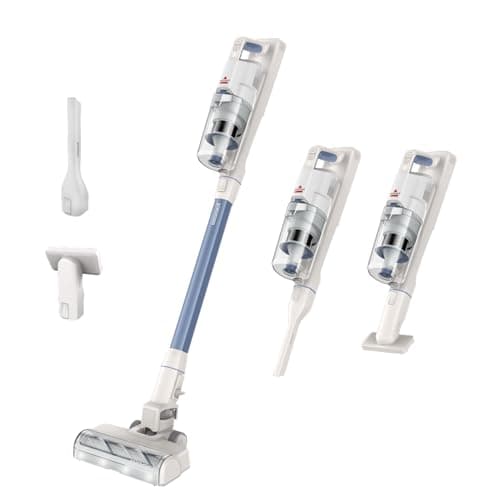 Bissell PowerClean, Broom Vacuum Cleaner, 200 W Motor, LED Lighting, Anti-Tangle Brush, 3-in-1, Freestanding Design, HEPA Filter, Removable Battery 2000 mAh, Battery Life 40 Minutes, 4261N - Image 2