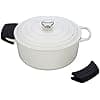 Le Creuset Set of 2 Handles, Silicone, Adaptable, Heat Resistant up to 250°C, Onyx, 93010300140000 - Image 4
