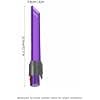 tooloflife LED Crevice Tool Compatible with Dyson V7 V8 V10 V11 V12 V15 Vacuum Cleaner Light Up Accessory for Dark Corners and Middle Spaces (Purple) - Image 3