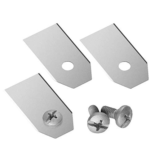 45 x Titanium Knife Blades for All Husqvarn/Automower/Yardforce/Gardena Robotic Trimmer (3g-0.75mm) with 45 Screws, Replacement Blades for Models 105,310,315,320,420,430x,r40i - Image 4