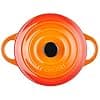 Le Creuset 71901100900100 Mini Round Ceramic Casserole Dish 250 ml Volcanic - Image 5