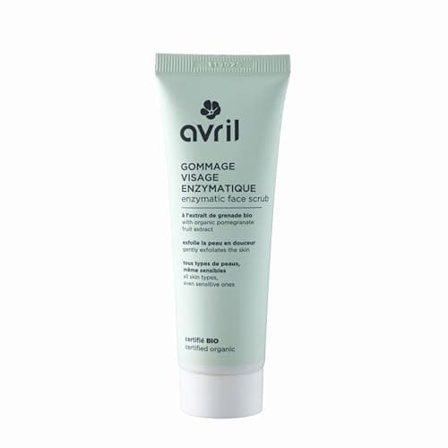 Avril - Organic Enzymatic Face Scrub - Papaya and Organic Pomegranate Extract - Gently exfoliates - All Skin Types - 99% Natural Origin - Ecocert Certified Organic - Made in France - 50 ml - Image 2