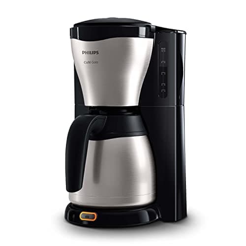 Philips HD7546/20 1.2 L Isothermal Coffee Maker, Up to 15 Cups, Rich Coffee Taste, Direct Auto Shut Off, Stainless Steel, Silver/Black - Image 3