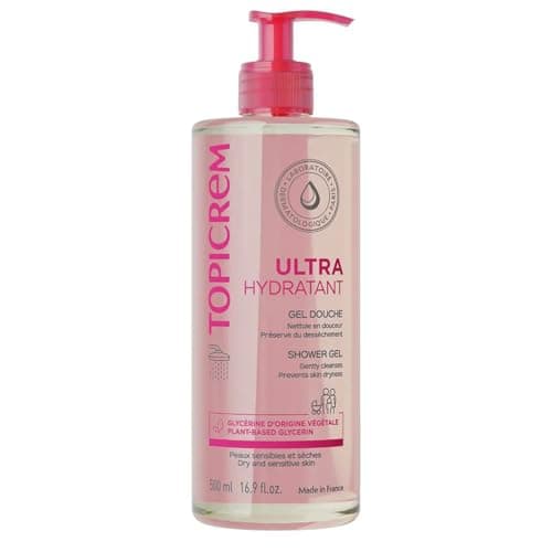 Topicrem - Ultra Moisturizing Shower Gel - Gently cleanses, protects and moisturizes the skin - Soap Free, Smooth Texture, Delicate Odour, Sensitive and Dry Skin, Made in France - 500ml - Image 2