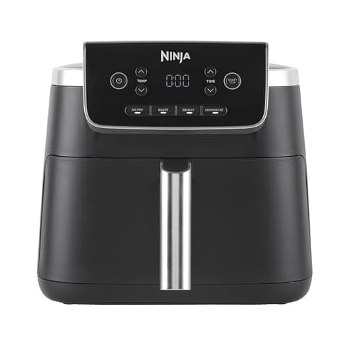 Ninja Air Fryer PRO 4.7L 1 Drawer 4-in-1 Oil Free Roast Heat Dehydrating Bake 1-2 Servings Frozen, Drawer, Nonstick Basket, 2000W, Black AF140EU - Image 2