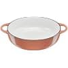 Tefal Lov E2607205 Cast Steel Oval Casserole Dish 28 cm Full Induction + Oven Enamelled Interior Coating, Robust and Eco-Design, Healthy Cooking, Recipe Ebook Included, Terracotta - Image 3