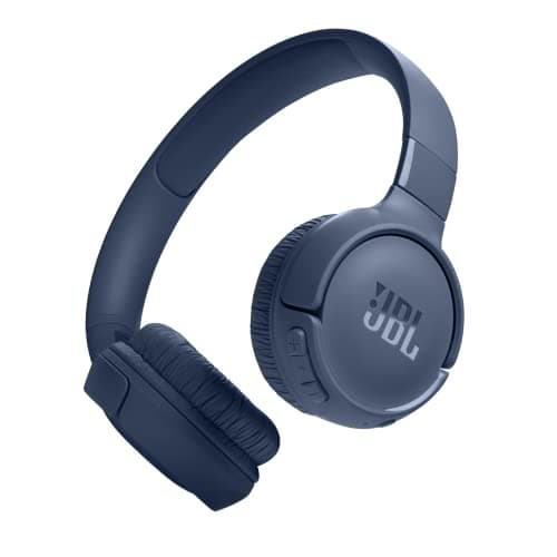JBL Tune 520BT, casque audio sans fil, léger et confortable, Bluetooth 5.3, autonomie jusqu'à 57 h, charge rapide, son JBL Pure Bass, bleu - Image 2