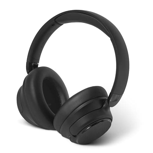 Amazon Basics Casque Hybride avec Réduction Active du Bruit, sans Fil, Circum-auriculaire, Bluetooth, Noir, Taille Unique - Image 2