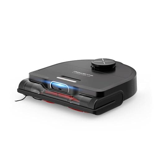 Rowenta X-Plorer Series 220 Robot Vacuum Cleaner, Animal & Allergy Model, Animal XL Brush, Vibrating Mop XL, 5600 Pa, Obstacle Avoidance RR9475WH - Image 3