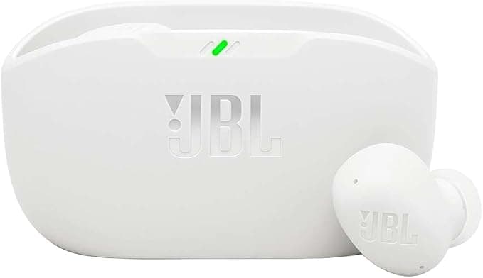 JBL Wave Buds 2, Wireless Bluetooth Headphones, 40 Hours of Battery Life, JBL Pure Bass Sound, Smart Ambient Technology, IP54 Water and Dust Resistance, Multi-Point Connection, White - Image 1