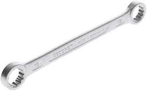 GEDORE Double Ring Wrenches, Sizes 12+13mm, Straight, Flat, Thin, 12 Point, UD Profile, Wrench, 4 12X13