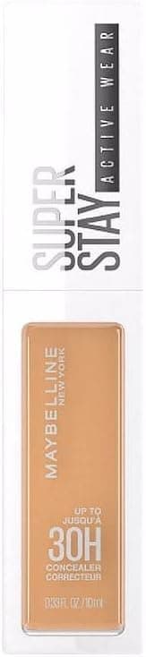Maybelline New York - Concealer - Long lasting up to 30H - All skin types - Superstay Active Wear - Shade : Honey (30) - 10 ml - Image 1