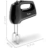 Moulinex Quick Mix, Hand Mixer, 300 W, Stainless Steel Whisks and Dough Hooks, Ergonomic Handle, 5 Adjustable Speeds + Pulse, Compact, HM3108B1, Black - Image 7