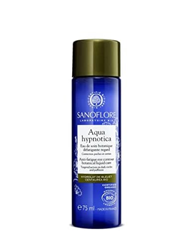 Sanoflore Aqua Hypnotica Esssence Botanique Bio Yeux & Cils – Anti-Fatigue, Anti-Pocher & Anti-Cernes – Bleu-et-Bleuet Bio, Acide Hyaluronique Naturel – Cadeau Premium Beauté - 75 ml - Image 3