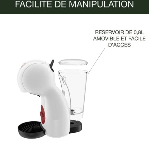 Nescafé Dolce Gusto KRUPS Capsule Coffee Machine, 15 Bars, Multi-Drinks, Compact Coffee Maker, Automatic Shut-off, Economy Mode, Piccolo XS KP1A3110 - Image 7