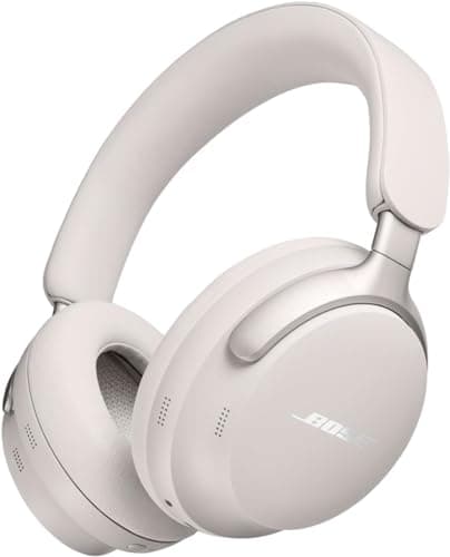 Bose QuietComfort Ultra Headphones, Casque sans fil à réduction de bruit avec audio spatial, Casque Bluetooth confortable avec micro intégré, jusqu’à 24 h d’autonomie de la batterie, Blanc Nuage - Image 3