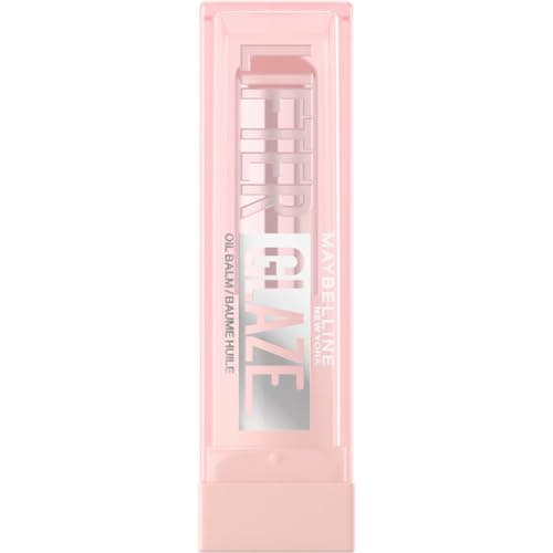 Maybelline New York - Baume Huile Hydratant - Lèvres Lissées et Brillantes - Effet Laqué - Enrichi en Acide Hyaluronique et Extrait de Cerises - Lifter Glaze - Teinte : 009 Latte Crush - Image 2