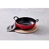 Le Creuset 20142240600460 Balti Enamelled Cast Iron Dish 24 cm, 2.7 Liters, Cherry - Image 6