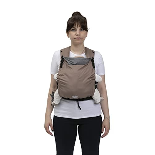 Chicco Skin Fit, Ergonomic and physiological baby carrier, Infants from 0 months to 9 kg, Adjustable, safe for baby's hips, padded cross straps, Abdominal belt, Hood - Image 3