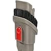 vhbw Combination Brush 2 in 1 Furniture Brush Crevice Brush Compatible with Dyson V7, V11 Advanced, V8, V12 Detect Slim Absolute Vacuum Cleaner - 3" - Image 7