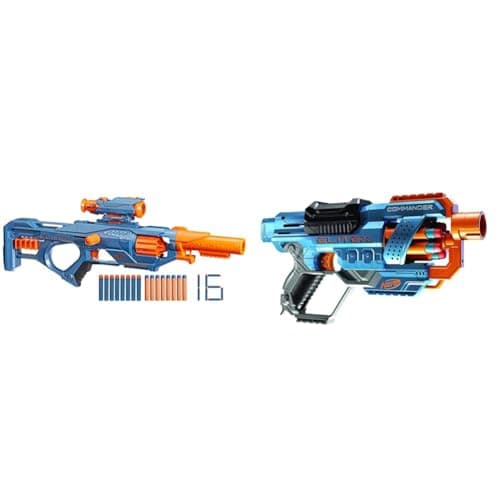 Nerf Elite 2.0, Eaglepoint RD-8 Blaster, 8 Dart Barrel & Elite 2.0, Blaster Commander RD-6, 12 Official Nerf Darts, 6 Darts Rotary Barrel, Customisable - Image 2